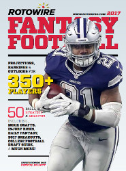 Cover of Rotowire Fantasy Football Guide Magazine